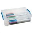 thumbnail image 1 of Super Stacker Boîte à Crayons en Plastique, Transparent, 1 of 2