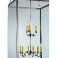 thumbnail image 6 of Meyda 141629 24 in. Square Pavilion Brushed Nickel Pendant, Brushed Nickel, 6 of 7