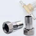 thumbnail image 3 of 4Pcs Water Pipe Reducing Union Water Meter Pump Pipe Fitting Coupling Joint Pipe Fitting Connector Easy to Installation, 3 of 8