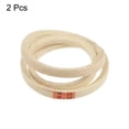 thumbnail image 3 of Unique Bargains 2pcs M32 Industrial Sewing Machine Belt 835mm Outer Girth Rubber Triangle V-Belt, 3 of 7