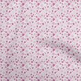 thumbnail image 1 of oneOone Viscose Jersey Pink Fabric Heart Sewing Craft Projects Fabric Prints By Yard 60 Inch Wide, 1 of 4