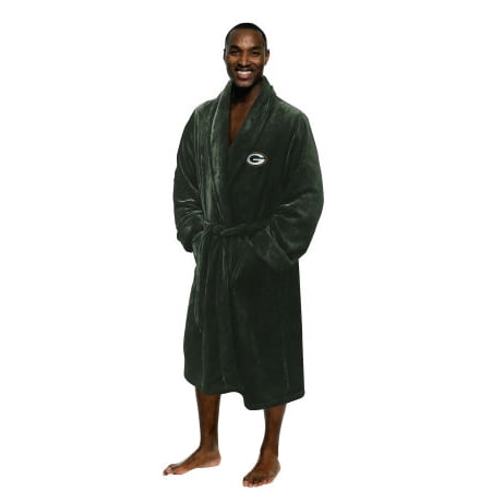 

Packers OFFICIAL NFL Men s L/XL Silk Touch Bath Robe; 26 x 47