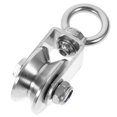 thumbnail image 3 of Système de Poulie Robuste avec Roue en Acier Inoxydable 201 pour Usage Domestique Couleur Argent Rotation 360° Type V, 3 of 9