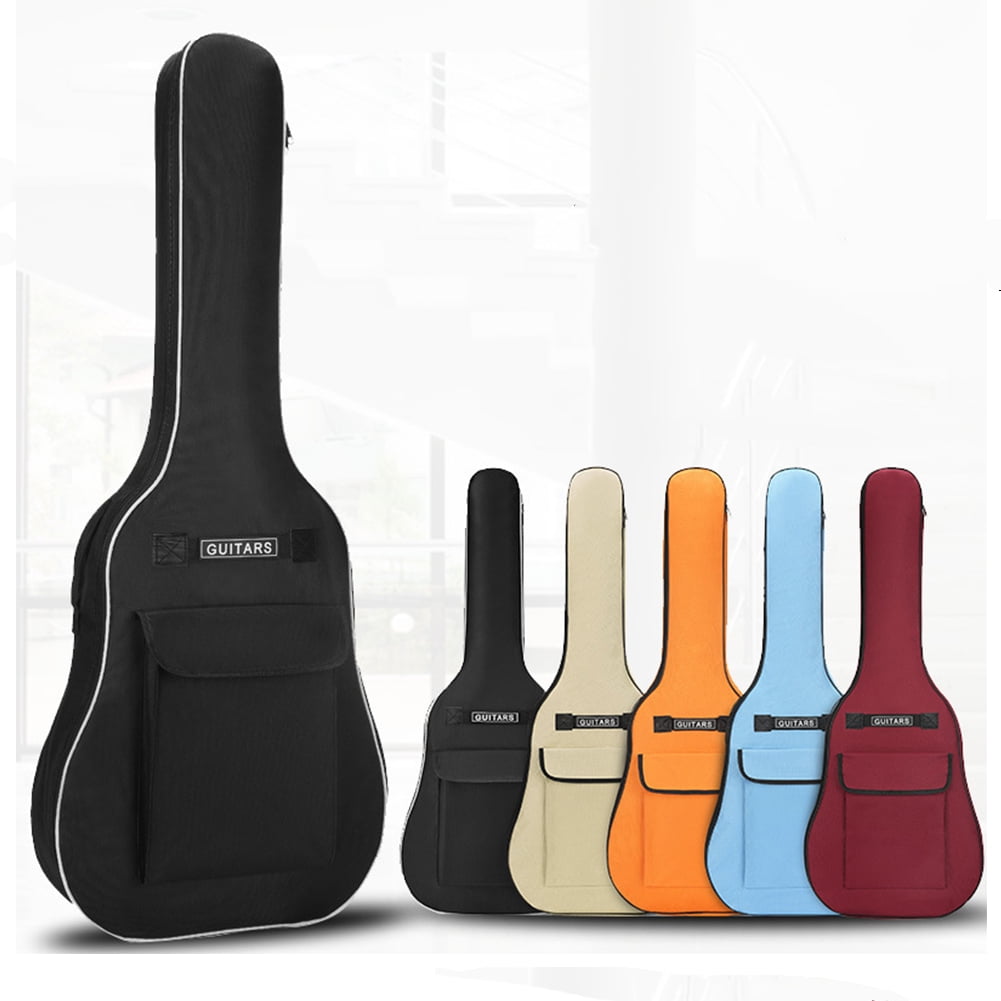 40/41 Inch Oxford Fabric Acoustic Guitar Gig Bag Soft Case Double ...
