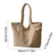 thumbnail image 3 of Bolsas de almacenamiento de pana, bolso de pana de gran capacidad, bolso de mano de color sólido, bolso de hombro elegante e informal para estudiantes y mujeres que viajan diariamente, bolso de mano a, 3 of 6
