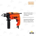 thumbnail image 3 of Taladro Percutor Black + Decker 1/2 pulg 650W con Estuche Mod. HD650K-B3, 3 of 9