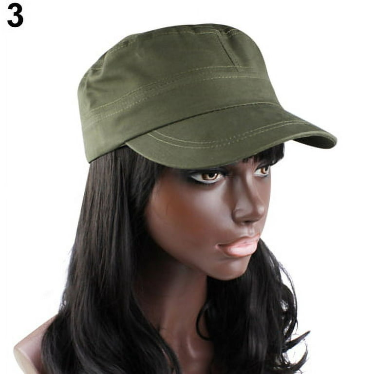 Yirtree Cotton Classic Army Hat Adjustable Mens Caps Military Hat