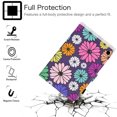 thumbnail image 3 of Allytech Case Fits for All-New Fire HD 10 Plus 2021(11th Gen), Fire HD 10.1" 2021 Case, Premium PU Leather Folding Stand Wallet Case with Auto Sleep Wake for Fire HD 10.1" 2021, Colorful Daisy, 3 of 7