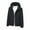 Black(New), variant on PNTUTB Men's Fashion Color Block Outdoors Wearproof Warm Zipper Pocket Fleece Coat Long Sleeve Jacket