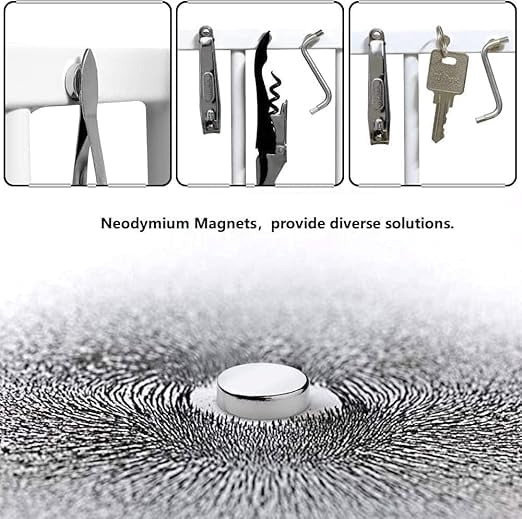 30Pcs Small Strong Magnets,Refrigerator Magnets Mini Round Magnets for Miniatures, DIY, Office, Hobbies, Crafts and Science