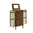 thumbnail image 2 of Powell Barjune Jewelry Armoire, Walnut, 2 of 26