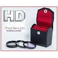 thumbnail image 2 of 3Pc Kit UV Polarizer & FLD Fluorescent Filter Set For Sony DSC-RX1R DSC-RX1, 2 of 3