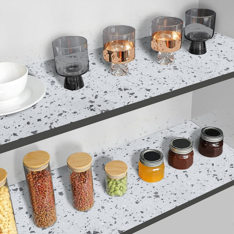 RAY STAR Shelf Liner for Kitchen Cabinets Non-adhesive Non Slip