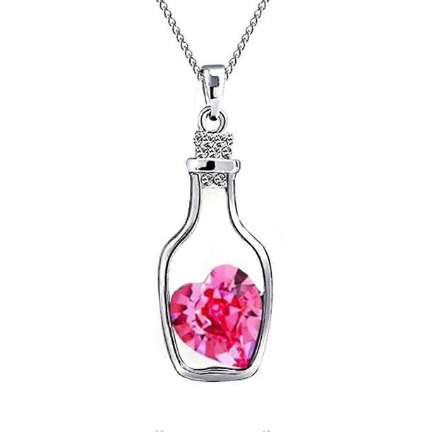 Collar para mujer con incrustaciones de diamantes de imitación brillantes, tulipán, flor rosa, cisne, lazo, borlas, dijes para vestir, varios estilos, cadena larga para suéter, collar para vestido de