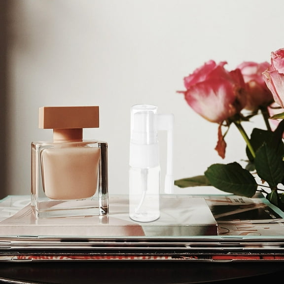 Masteelf  10 Pcs Mini Spray Bottle Plastic Bottling Bottles Travel Transparent