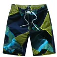 thumbnail image 1 of Pantalones cortos de playa para hombre, Shorts elásticos de secado rápido con cintura elástica para el hogar o al aire libre, correr, surfear, nadar, deportes acuáticos Fivean unisex, 1 of 2