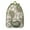 Olive-green, variant on Unisex Vintage Print Bohemian Backpack, Boho Zipper Rucksack with Front Pocket, Lightweight Daypack for School University Work Commute, Ideal Gift