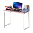 thumbnail image 5 of NiamVelo Computer Desk 40 inches Home Office Desk Modern Simple Style PC Desk with Sturdy Metal Frame for Adults , Pink, 5 of 10