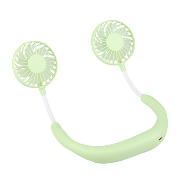 Ganfancp La Primera Generación de Deporte Portátil Cuello Colgando Ventiladores Al Por Mayor con Batería de Larga Duración Lazy People Cuelga Cuello Pequeños Ventiladores Silenciosos Cuello Colgando