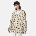 thumbnail image 3 of Gaeub Pug Dog Face Men's and Women's UPF 50+ Long-Sleeved Sun Protection Clothing, Fishing Shirt Long Sleeve Zip-Small, 3 of 7