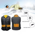 thumbnail image 3 of MIUOWANP Heated Jackets for Men USB Infrared Heating Vest Flexible Thermal Winter Jacker, 3 of 5