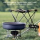 thumbnail image 4 of Utensilios de cocina al aire libre Camping Cocinar Pot Kit de utensilios de cocina Kit Portátil plegable Mango aislado Pan Mochilero Hervidor de agua Negro 3 piezas sidaley OD003503-02B, 4 of 7
