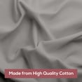 thumbnail image 3 of Superity Linen Pillow Cases Queen Size - Envelope Enclosure - 2 Pack - 100% Soft and Comfortable Premium Cotton - Stone, 3 of 9