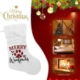 thumbnail image 4 of Coolnut Christmas Stockings Christmas Paw Dog Or Cat , 1 Pack 17.7" Xmas Fireplace Santa Socks Christmas Tree Hanging Stockings Decoration for Christmas Holiday Xmas Gift, 4 of 6
