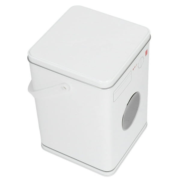 Laundry Powder Container Washing Machine Appearance Design Laundry Powder Container Tinplate Large Capacity Simple Laundry Bead Storage Box Container
