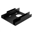 thumbnail image 1 of 3.5 Inch to 2.5 Inch SSD/HDD Hard Drive Drive Bay Adapter Mounting Bracket Converter,Double Bay, 1 of 5