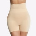 thumbnail image 4 of WMTBSRSW Women High Waisted Shaper Boyshort Seamless High Waisted Shaping Underwear High Tummy Control Shorts for Women, 4 of 4