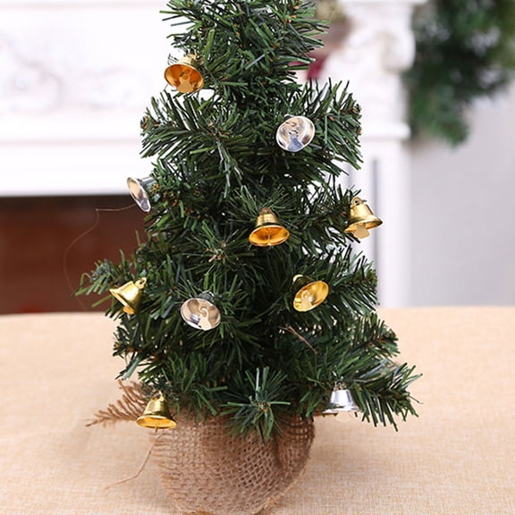 PTOOTP 100 Pieces Iron Bell Charms for Christmas Ornaments, Holiday Hanging Decorations for Crafts and Tree Decor