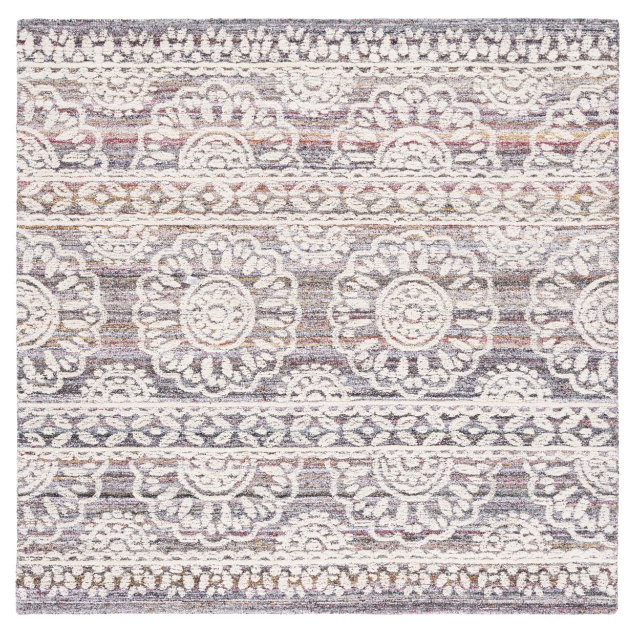SAFAVIEH Metro Merrick Medallion Area Rug, Red/Ivory, 5' x 8'