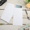 thumbnail image 5 of Unique Bargains 5 Enveloppes de Pièces de Rangement pour Petits Objets Auto-Scellants, Blanc Lot de 50, 5 of 5