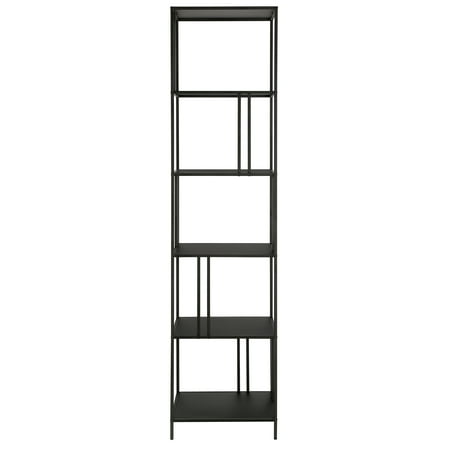 Camden&Wells - Ernest 18" Wide Bookcase - Blackened Bronze