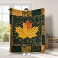 thumbnail image 5 of Halloween Sale Clearance!Fall Decorations for Home, Autumns Thanksgiving Flannel Throw Blanket 5 Cute Fall Patterns Plushs Blanket 70x100cm For Sofa Bed Camping Warm Light Weight Cover, 5 of 8