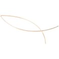 thumbnail image 1 of Fil de Cuivre Boucles d'Oreilles Élégantes Femmes à la Mode Simple Tempérament Ligne Boucles d'Oreilles en Forme de Poisson Chic Boucles d'Oreilles à la Main, 1 of 3