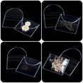thumbnail image 4 of 100Pcs Single Pocket Coin Flip, 2Inch Individual Clear Plastic Sleeves Holders Coin Holder Small Coin Sleeves, 4 of 5