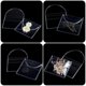 thumbnail image 4 of 100Pcs Single Pocket Coin Flip, 2Inch Individual Clear Plastic Sleeves Holders Coin Holder Small Coin Sleeves, 4 of 5