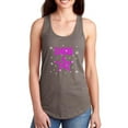 thumbnail image 1 of Slogan Shine Star Racerback Tank Women -Image by Shutterstock, Female Large, 1 of 4