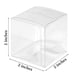 thumbnail image 5 of 50 Piezas Cajas de PláStico Transparente para Regalos Caja de Embalaje de Pvc Embalaje de Regalo Caja de Dulces Transparente Cajas de Regalo de Boda Favores de Fiesta, 5 of 5
