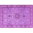 thumbnail image 1 of Ahgly Company Indoor Rectangle Medallion Purple Traditional Area Rugs, 3' x 5', 1 of 4