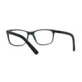thumbnail image 4 of Mens Woodgrain Arm Rectangle Plastic Reading Glasses Grey Wood +3.0, 4 of 4