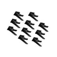 thumbnail image 2 of Naiovety Ganchos para sombreros montados en la pared, estante multifuncional para sombreros, resistente y duradero, 10 Uds. Almacenamiento y organización del hogar Negro 4.2x3.2 cm, 2 of 6