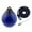 Blue with Black Rope, variant on Boat Ball Mooring Buoy Anti Collision Inflatable Dock Edge Round Protection Dock Anchor Buoy for Sailboats Row Boats Boat Dock White w Black Rope