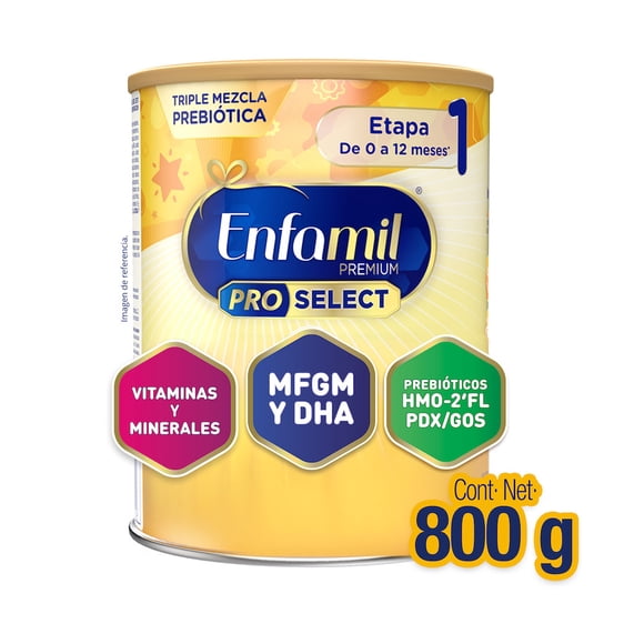 Fórmula Infantil 0 a 12 meses Enfamil Premium Pro Select 800 g