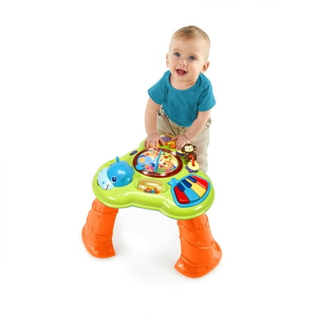 Bright Starts Safari Sounds Musical Learning Table Toy