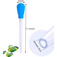 thumbnail image 2 of 30ml Aquarium Pipette, 2pcs Aquarium Tank Cleaner, Fish Tank Dropper, Coral Feeder Change Tool (Blue), 2 of 7