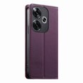 thumbnail image 3 of Funda Tipo Cartera de Cuero Sintético para XIAOMI POCO F6 Bloqueo RFID, con Ranuras para Tarjetas y Bolsillo para Efectivo, Cierre Magnético Fuerte Morado, 3 of 4