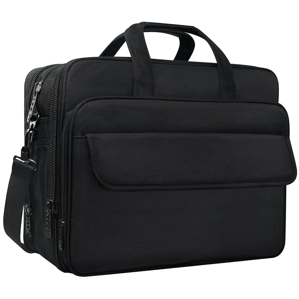 Taygeer 17.3 Inch Laptop Bag, Expandable Multi-functional Business ...